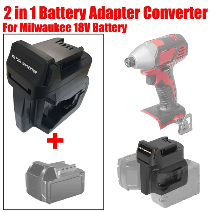 Pour Milwaukee deux paquets 18V M18 Batteries