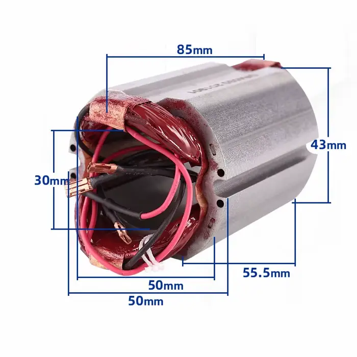 Rotor AC220-240V pour Makita GA5030 GA4530 GA4030 GA5034 GA4534 GA4031 PJ7000 GA4030R GA4034, access