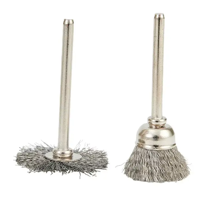 Brosse métallique en acier pour Dremel