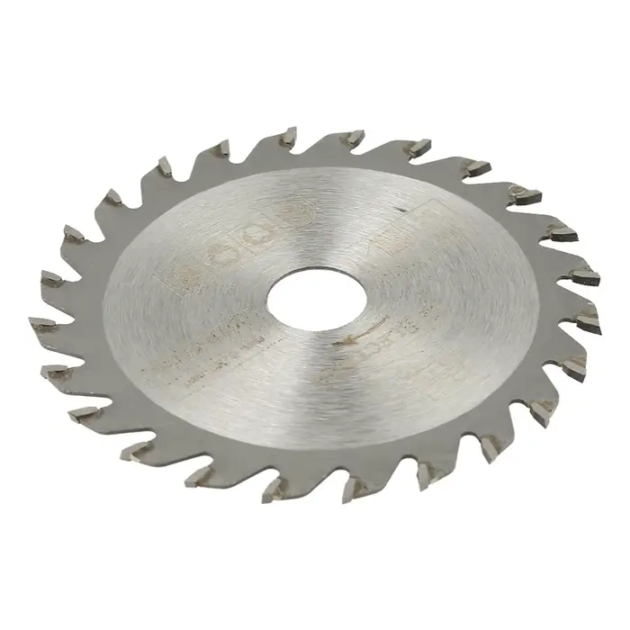 Disque de coupe circulaire en carbure cémenté 85 mm x 15 mm à 24 dents pour outil rotatif de travail du bois