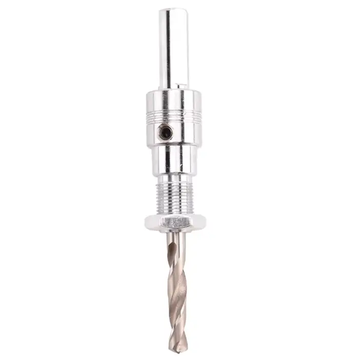 Scie cloche réglable, outil de taille circulaire pour trous de forage en métal pour tuyaux d'eau en bois et en plastique