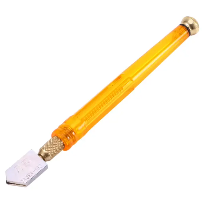 Cutter à verre en carbure de tungstène avec poignée antidérapante, outil de découpe de carreaux et d