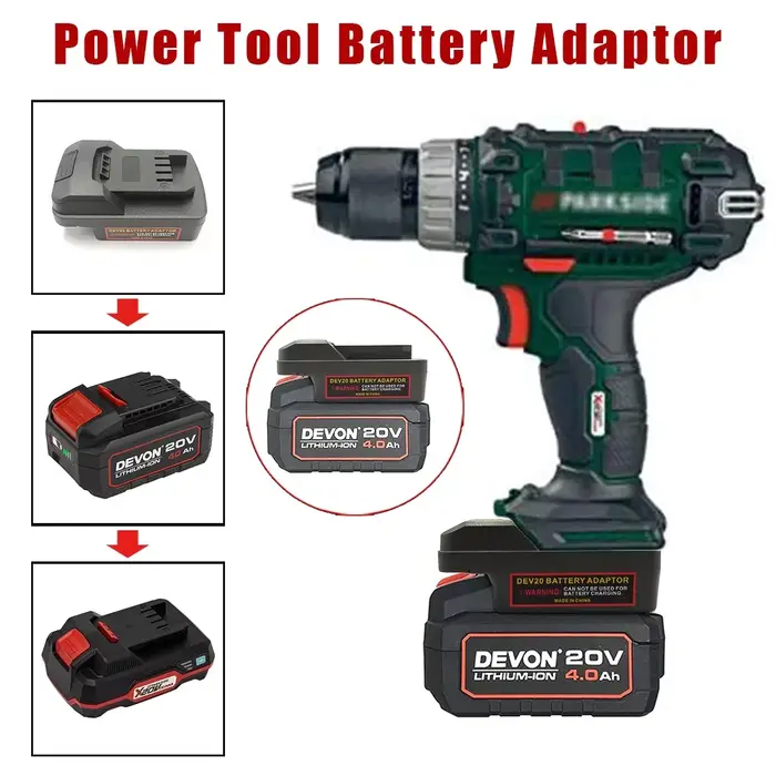 Pour Devon 20V Batteries Lithium-Ion pour Parkside 20V batterie