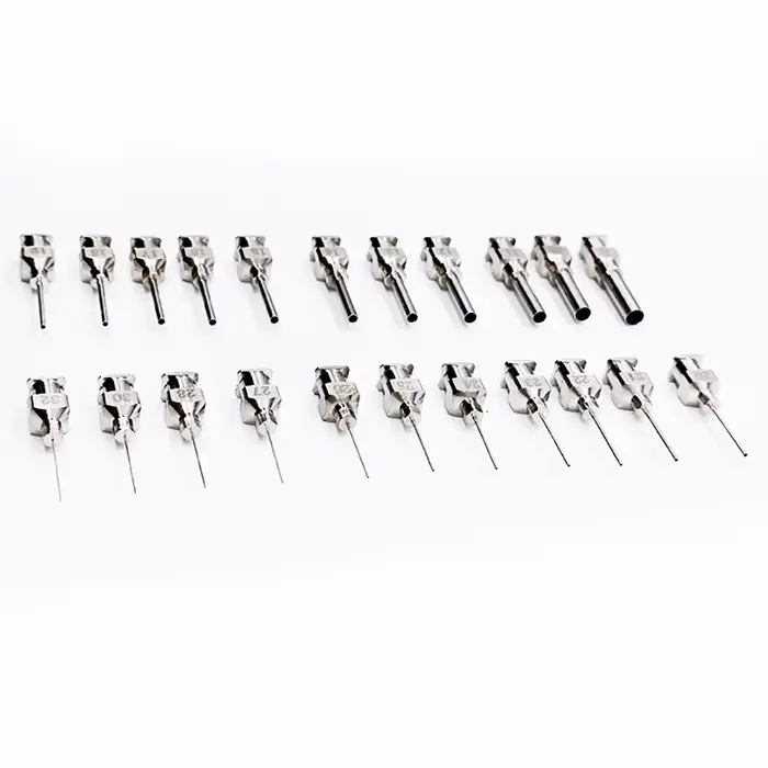 Aiguilles de distribution de 1/2 pouces, 12 pièces, 8 9 10 11 12 13 14 15 16 17 19 20-30g, seringue 