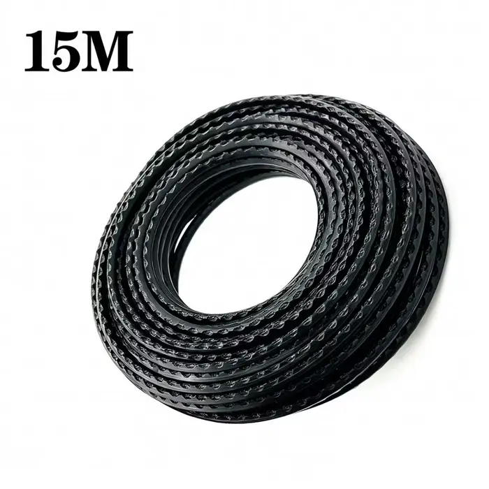 Fil de coupe COSY Sawtooth 15M/25M/1LB, fil de coupe pour débroussailleuse à dents de scie, fil de c