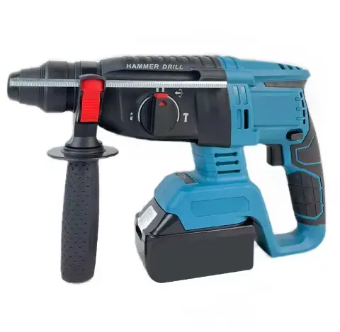 Kit de perceuse électrique sans fil professionnelle 3-en-1 à batterie lithium-ion pour usage domestique avec emballage en boîte