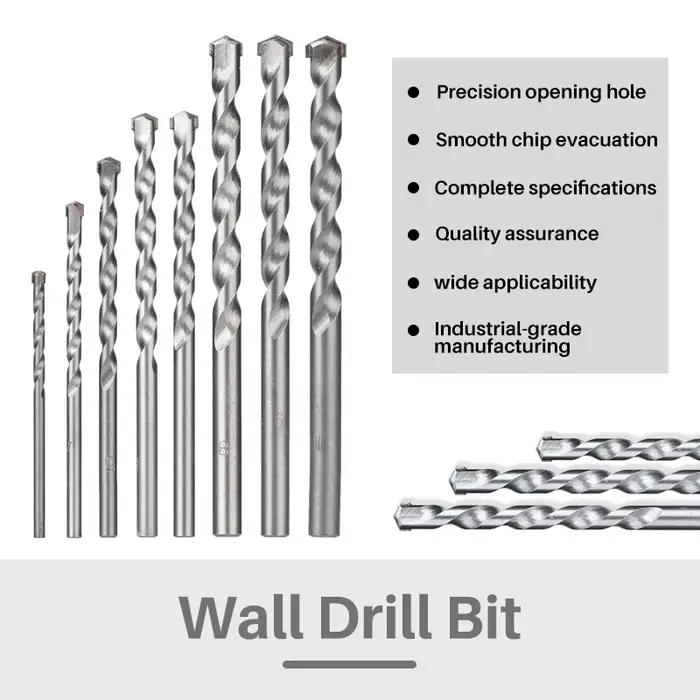 XLilWall-Foret Masculant pour Brique, Béton, Carrelage de Marbre, Proposition de Pierre, Pistolet à 
