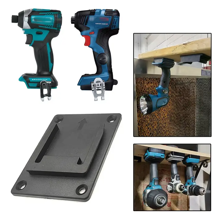 Paquet de 5/10 porte-outils pour Makita 18V pour Bosch 18V Li-ion perceuse