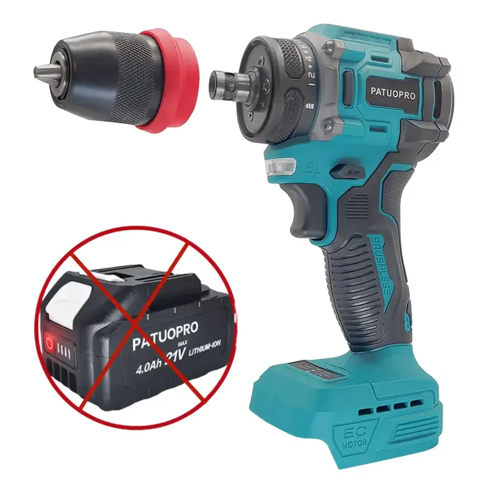 Perceuse électrique sans fil 2 en 1, couple 24, tournevis sans fil, pilote aste, outils électriques 