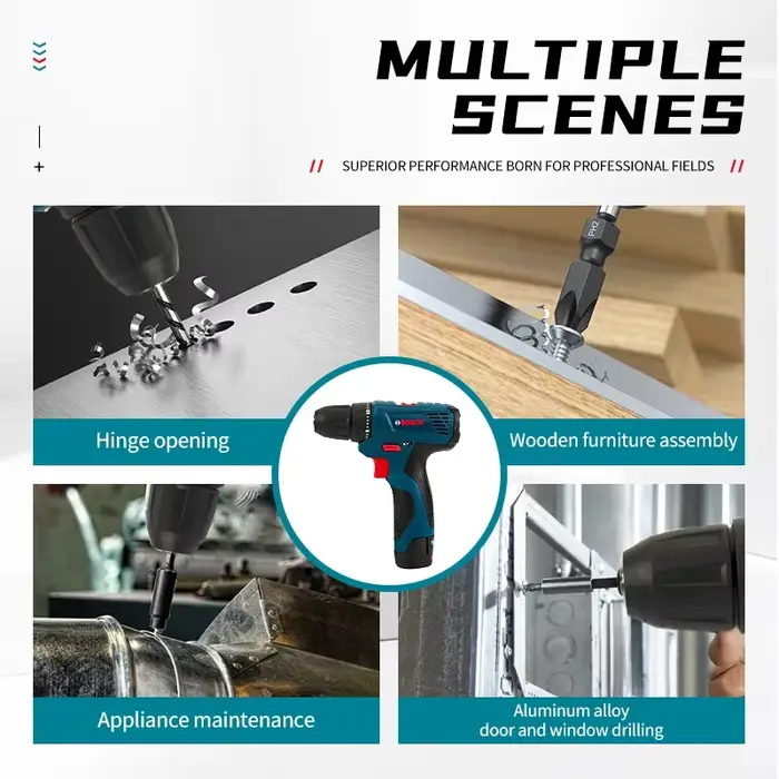 Perceuse électrique professionnelle Bosch GSR120 12V