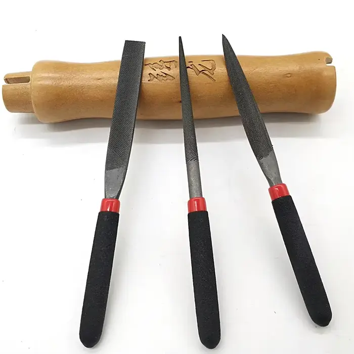 Limes outils manuels fichiers de modèle lime plate fiable lime demi-ronde Mini fichiers fichier rond