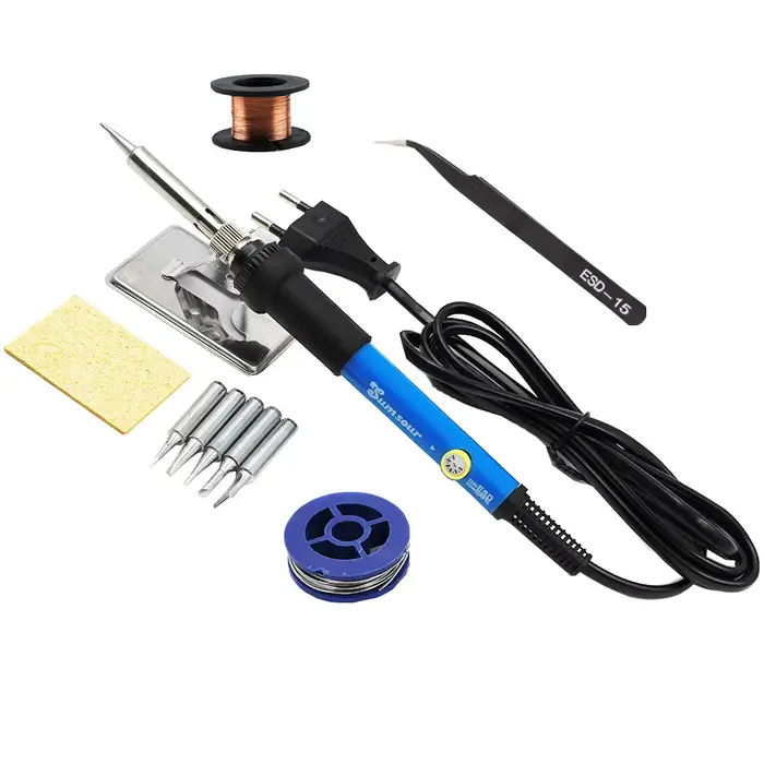 Vente chaude 220 V 110 V 60 W Température Réglable À Souder Électrique Fer À Souder À Souder Station