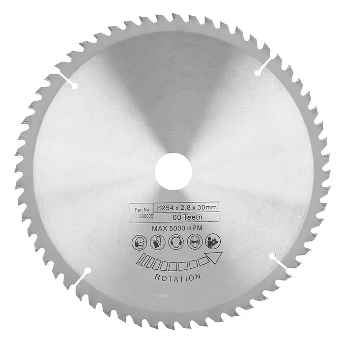 Disque de coupe circulaire en carbure TCT pour le métal