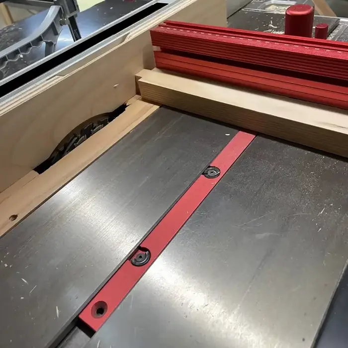 Barre d'onglet de jauge d'onglet de scie de Table pour 3/4x3/8 pouces