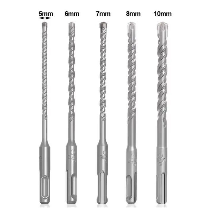 1 pièce Mèche de perçage SDS Plus pour béton 5/6/7/8/10/12mm 110mm 160mm
