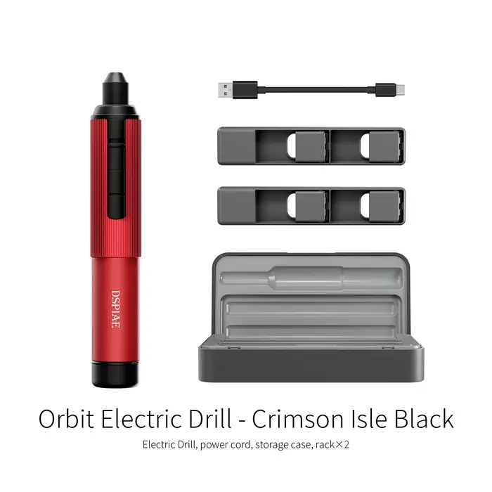 DSPIAE AT-ED01 Perceuse-visseuse électrique orbitale pour le perçage de plastique