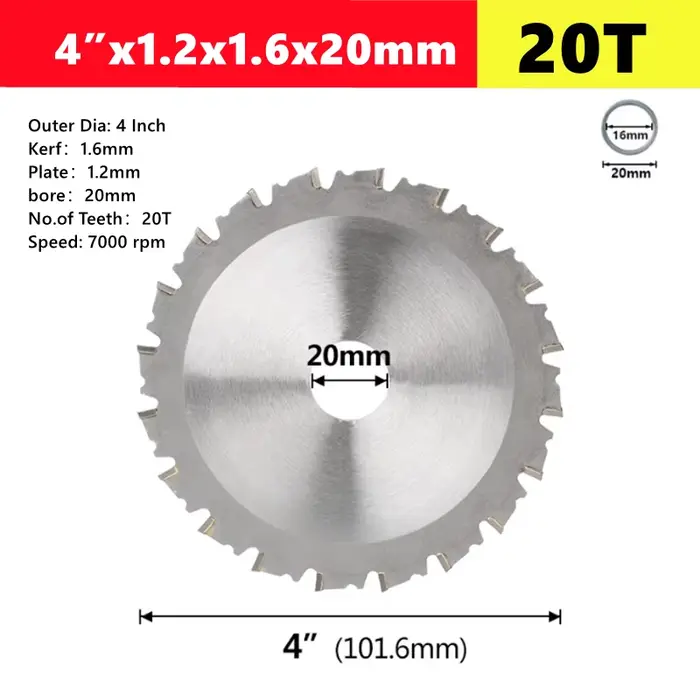 Disque de lame de scie circulaire en carbure pour la découpe des métaux, 136/165/180/235/305/355mm,
