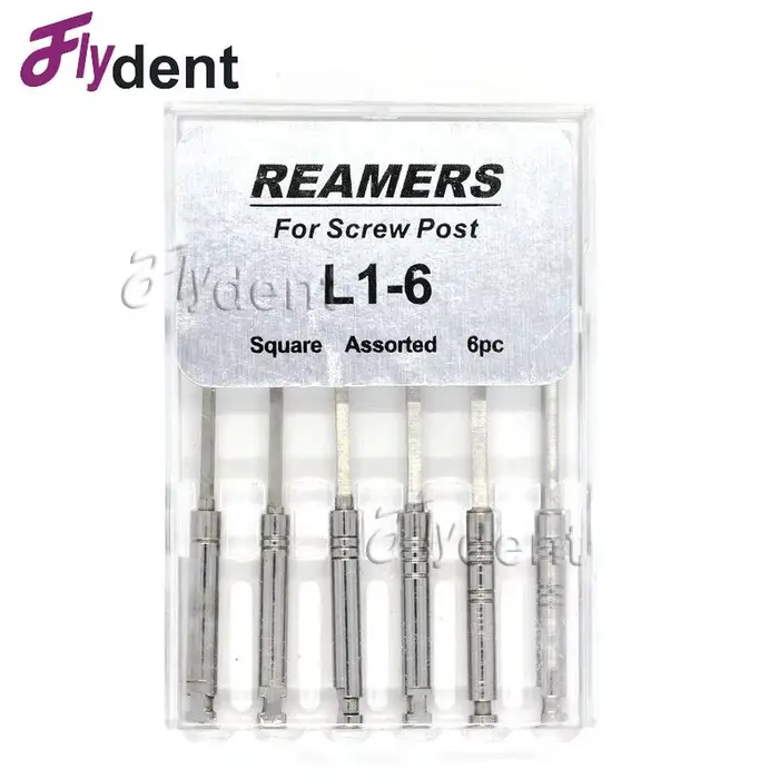 Perceuses dentaires, poteau à vis en acier inoxydable