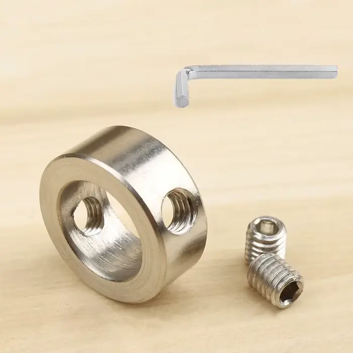 Localisateur de perçage pour le travail du bois 3-16 mm avec clé Allen, vis à double trou, butée de