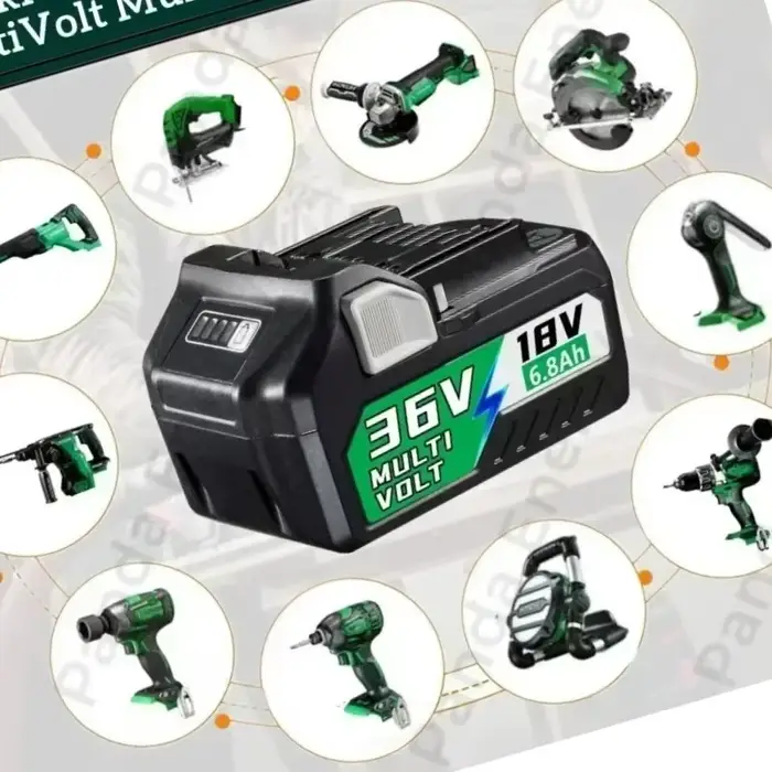 Batterie multi-volt haute puissance pour outils HiKOKI BSL36A18 BSL36B18 Hitachi Metabo HPT 18V 36V BSL1850 BSL1860
