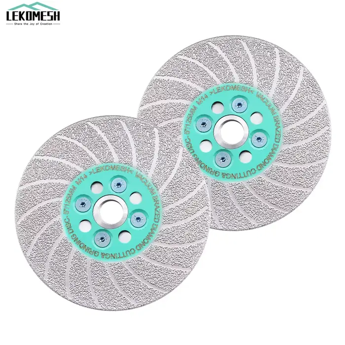 LEKOMESH 1pc Dia 5 pouces 125mm lame de scie disque de meulage de coupe de béton M14