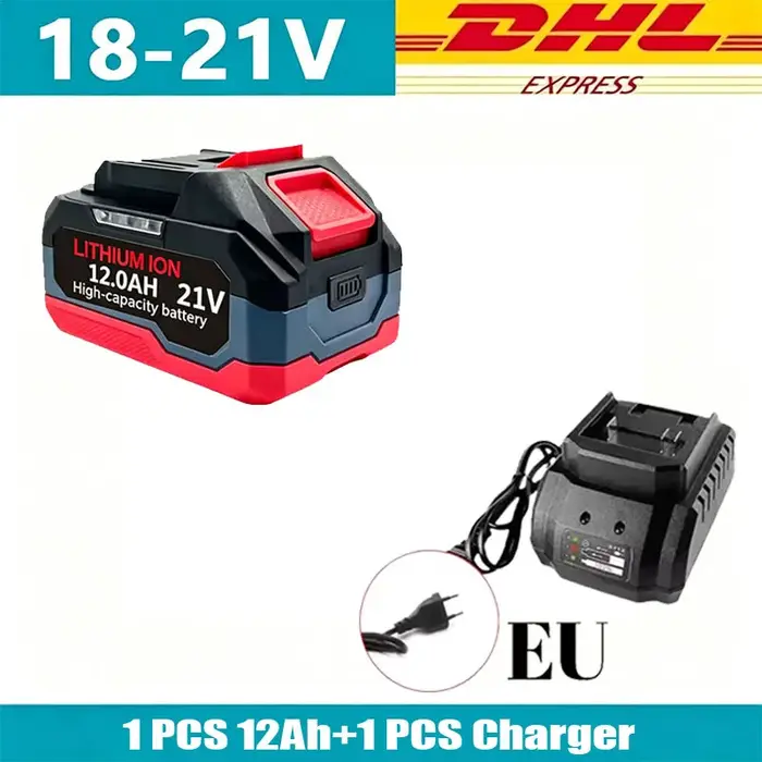Batterie lithium rechargeable 18V 21V 6.0 9.0 12.0Ah pour outils électriques Makita 18V