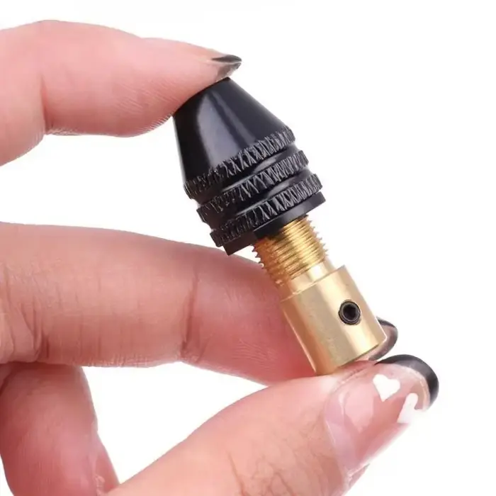 Mandrin multifonction universel pour perceuse électrique, petit outil de mandrin, meuleuse électrique, pince de serrage durable, 0.3-3.4mm