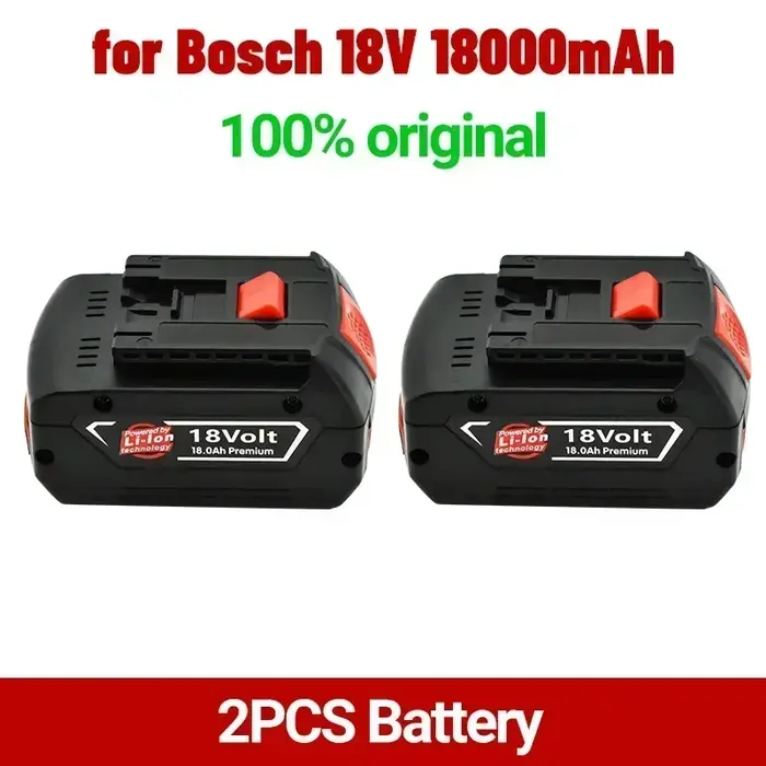 Batterie 18V 18.0Ah pour perceuse électrique Bosch