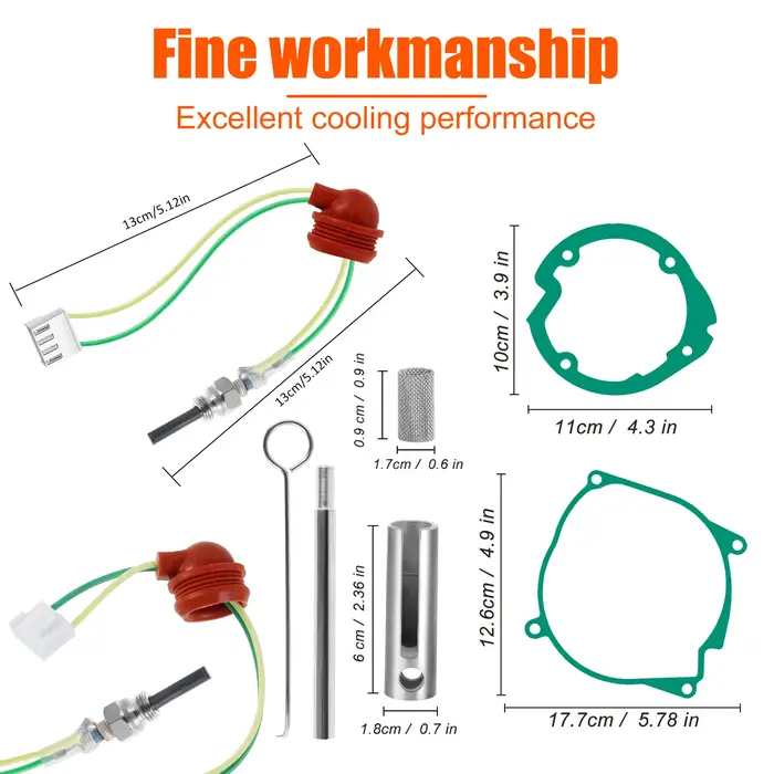 Kit de réparation de bougies de préchauffage 12V 2KW 5KW 8KW