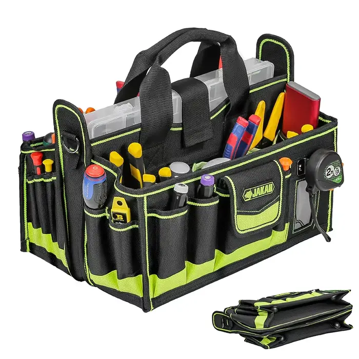 40 pochettes fourre-tout à outils, organisateur de sac à outils, sac à outils pour électricien, sac
