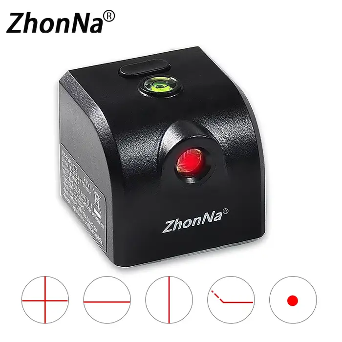 Mini niveau Laser lignes transversales horizontales et verticales ligne de faisceau