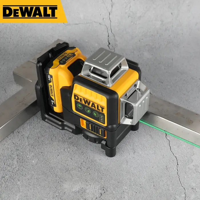 Niveau laser vert à batterie au lithium DEWALT DW089LG 2026 |   12 lignes, 3 côtés, 360 °   Horizont
