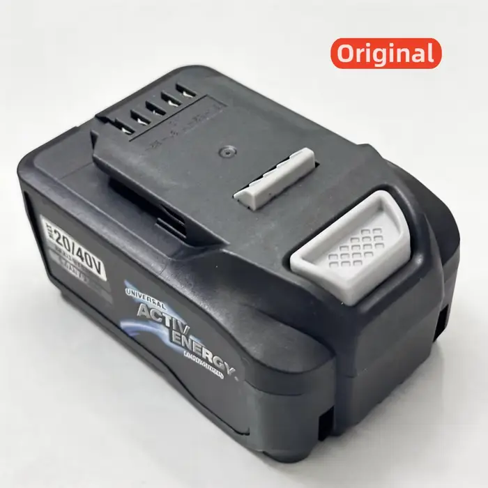 Batterie d'outil électrique 100% originale 2.5Ah/5Ah pour perceuse-visseuse électrique ACTIV ENERGY 20V 40V XYZ562SUD, meuleuse d'angle
