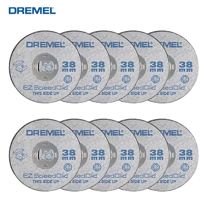 5/10/15 pièces/paquet Dremel EZ456 38mm roue de coupe en fibre de verre lame de scie outil rotatif disque abrasif pour