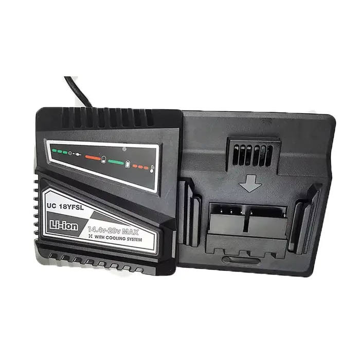 Perceuse électrique tournevis UC18YSFL Li-ion chargeur de batterie courant de charge 4.5A pour Hitachi 14.4V 18V BSL1415 série outil