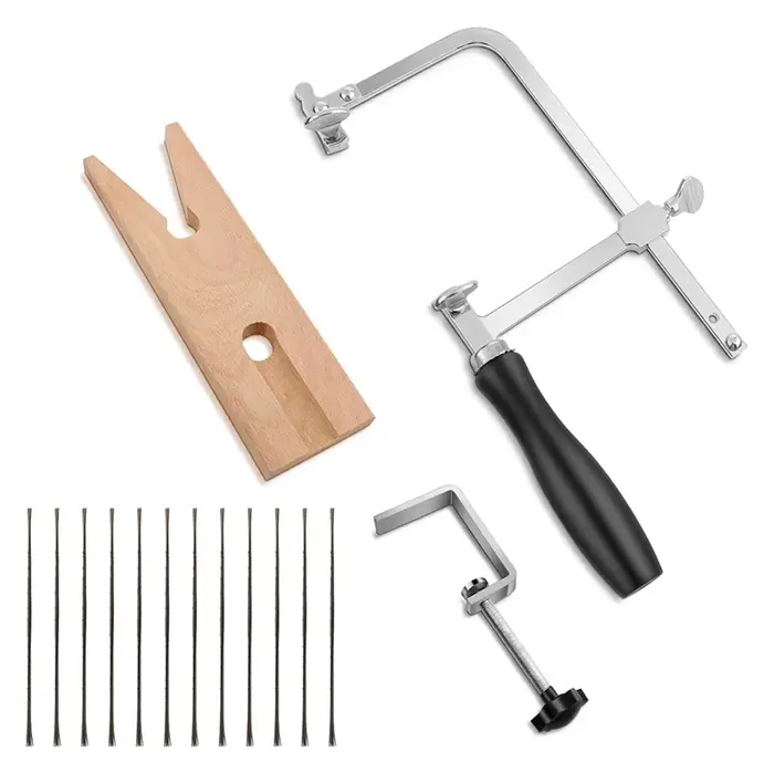 3 en 1 ensemble de scie de bijoutier professionnel cadre