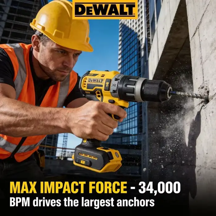 Perceuse à percussion sans fil Dewalt DCD796