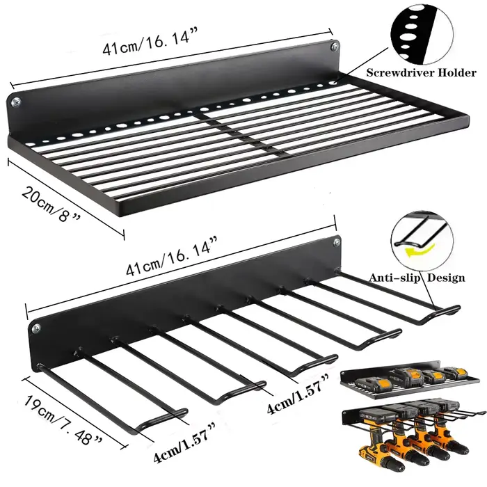 Organisateur mural pour outils électriques