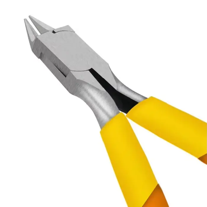 Pince coupante de précision en acier au carbone, coupe-fil diagonale professionnelle et tranchante p