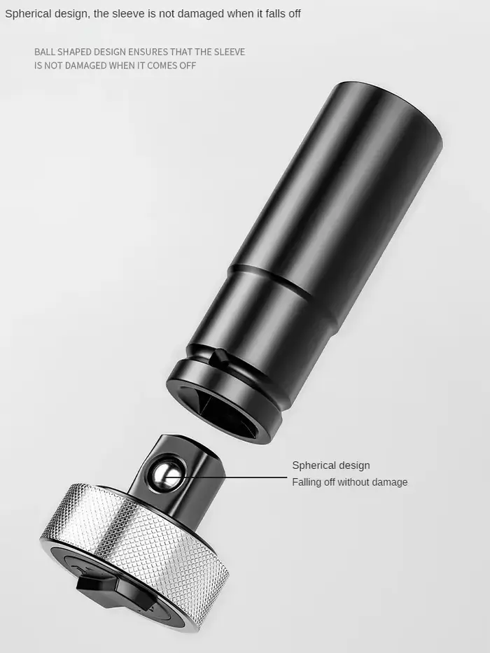 Mini clé à cliquet réglable en alliage d'aluminium