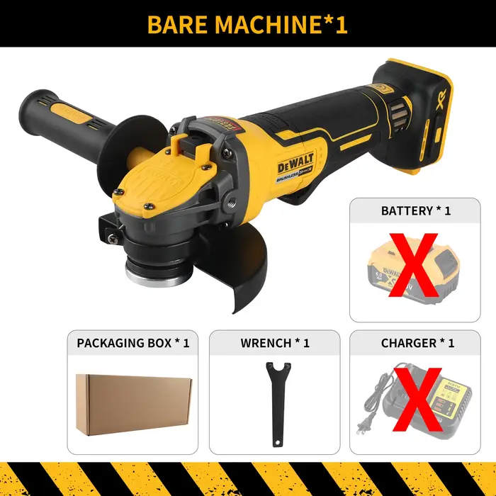 DEWALT DCG416 meuleuse sans fil Machine-outil nue Machine de découpe meuleuse dewalt 20v max outils 