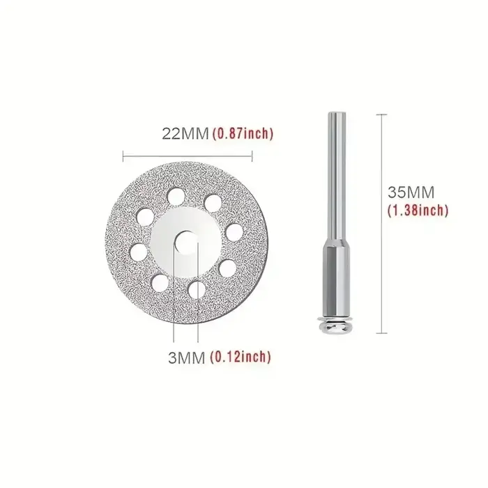 Disque de coupe de 22 mm