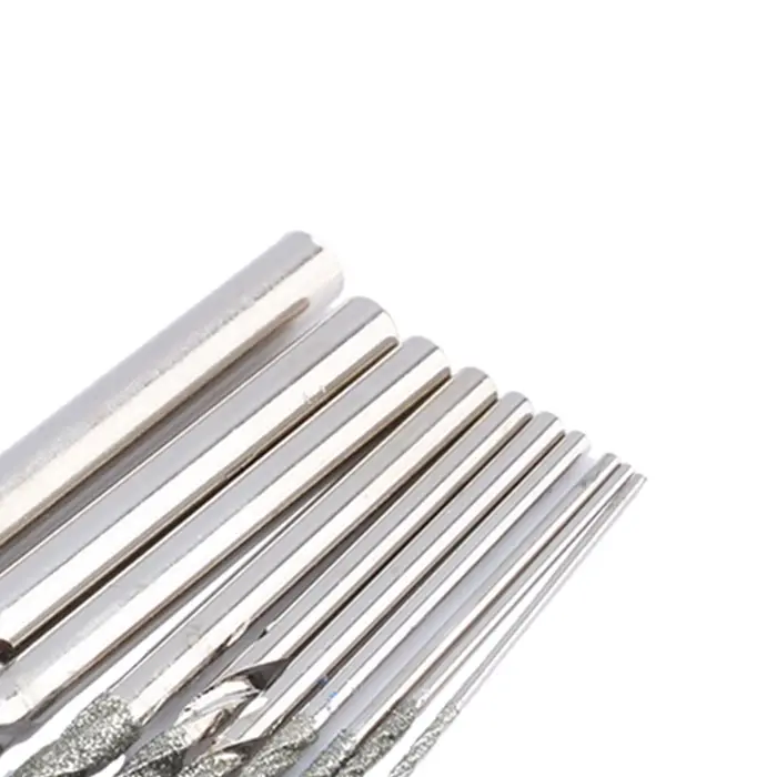 Forets pour verre, outils de perçage 10x jeu