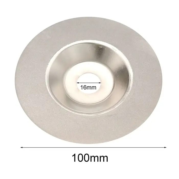 1 pièce Disque d'affûtage diamanté 100 mm, Disque abrasif en émeri, Granulométrie 400-1000 pour meuleuse d'angle, ciseaux de cuisine et outils