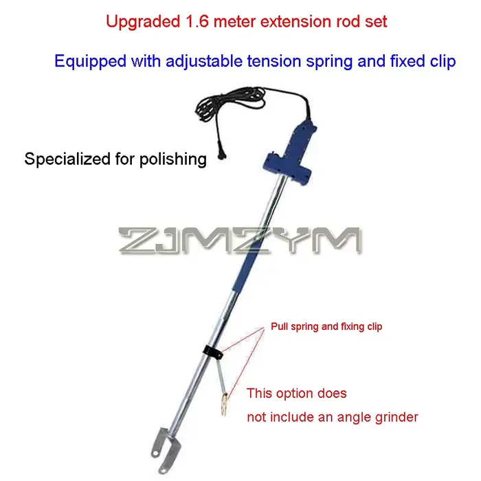 Tige d'extension améliorée pour meuleuse d'angle
