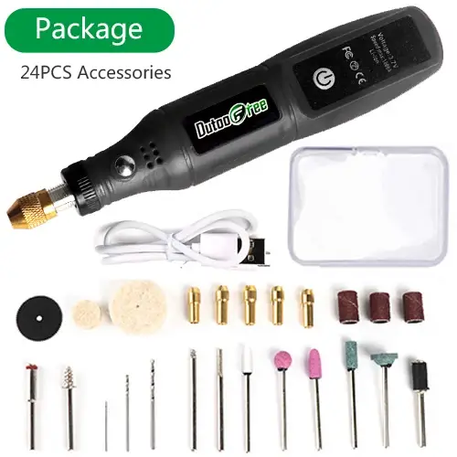 Kit d'outils rotatifs sans fil USB