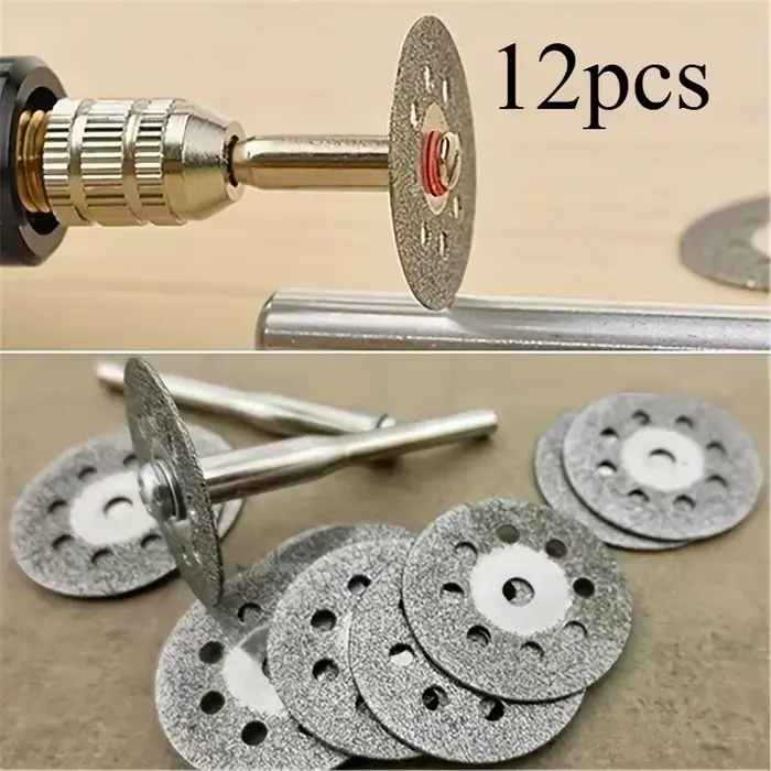 Lame de scie circulaire diamantée à 8 trous