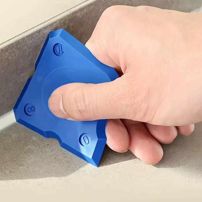 Grattoir à ciment en verre et Silicone, outil de dissolvant de coulis pour la finition de la maison,