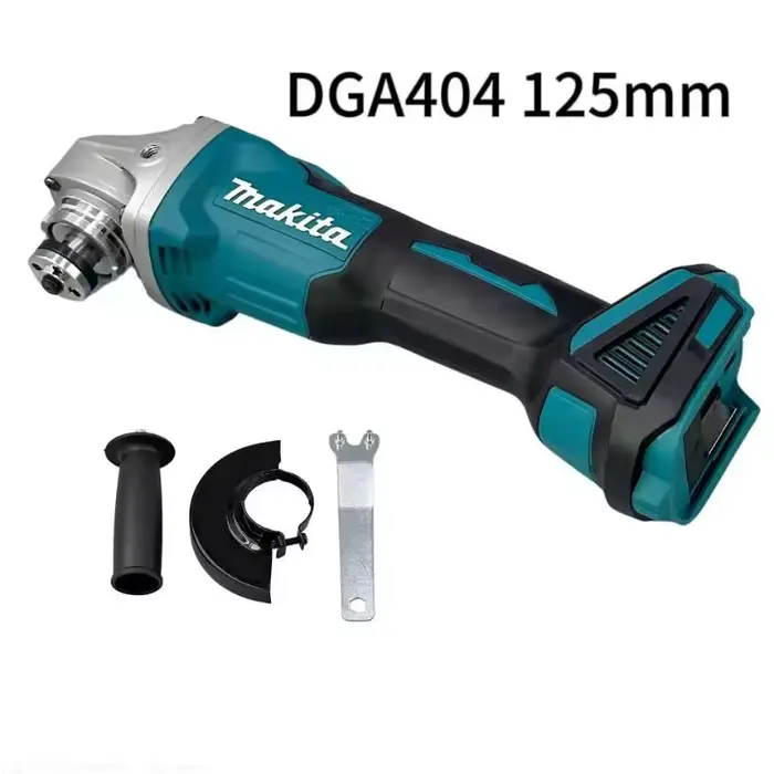 Meuleuse d'angle électrique sans fil Makita DGA404 18V 125mm, outil électrique pour le meulage, le p