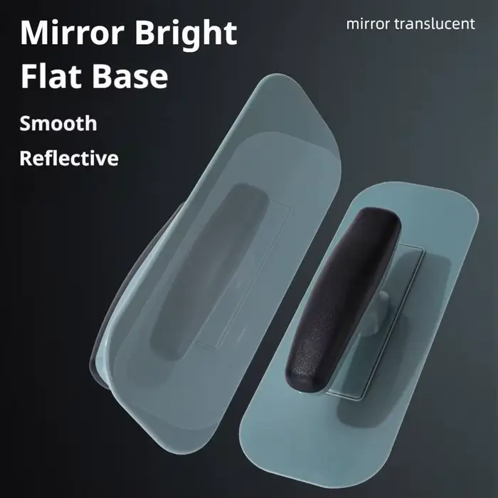 Spatule à plâtre en plastique avec manche ergonomique pour le lissage et la finition des murs en plaques
